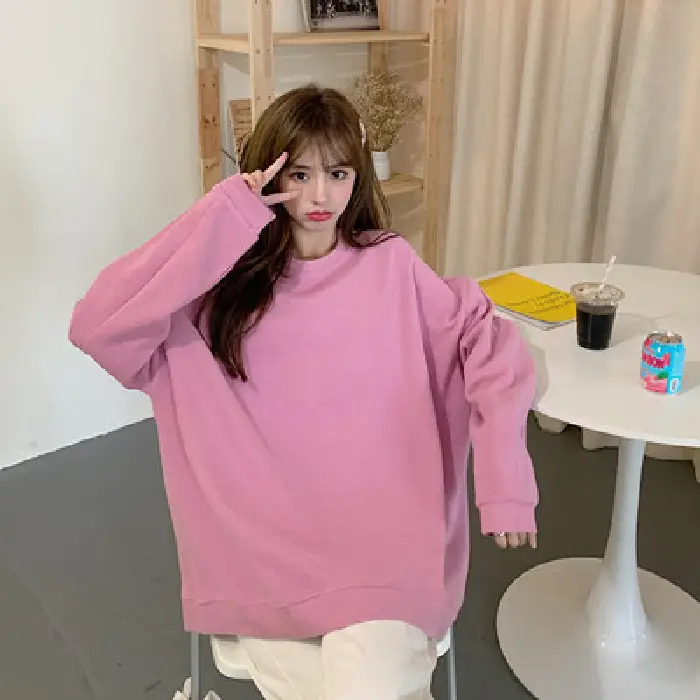 Black Plus Velvet Sweater for Women Autumn Winter - Image 2