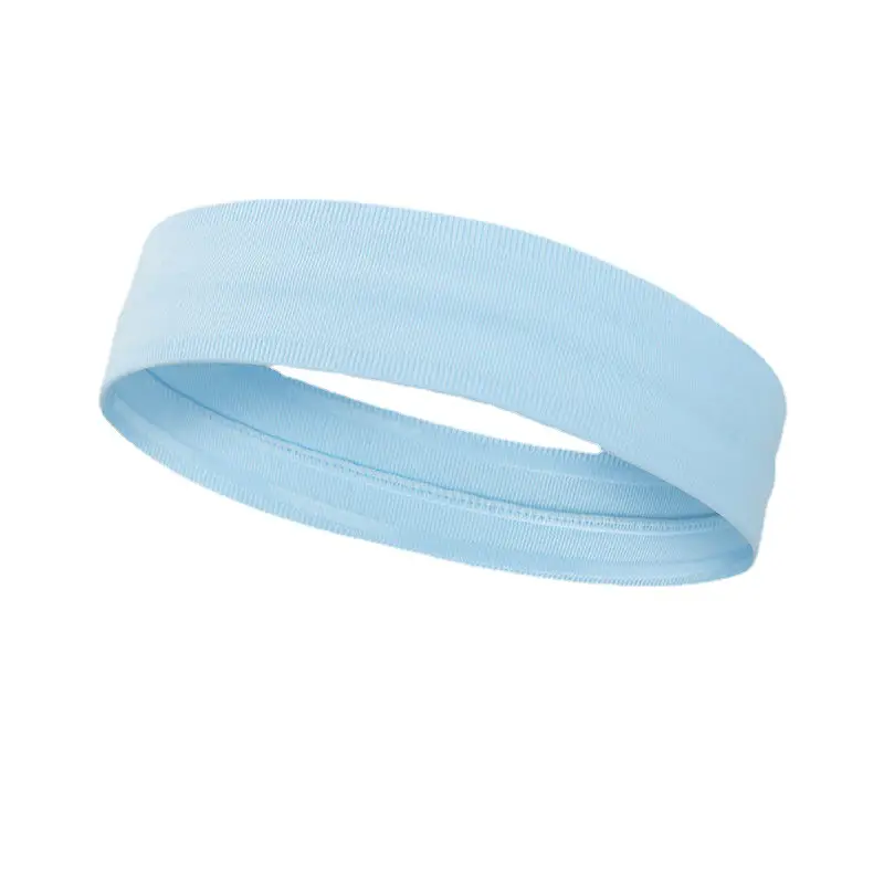 Men's Black Knitted Yoga Headband 48cm