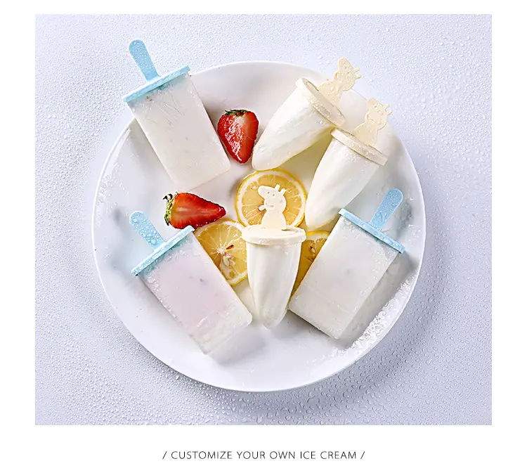 Nine-Compartment Plastic Ice Pop Mold Set — feature 6