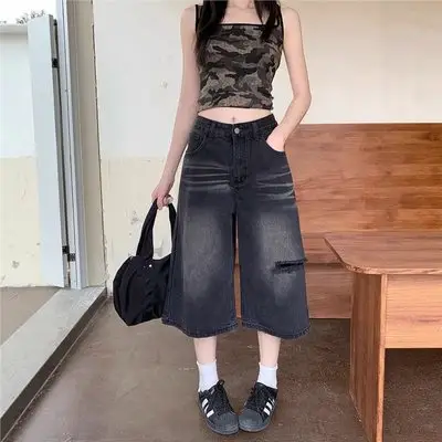 Men's Korean Style Loose Fit Trousers Grey Black Drop Shipping — feature 14