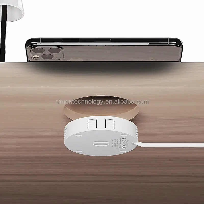 Smart 30W Wireless Charger for Bed, Desk, Office, Cafe - Image 5