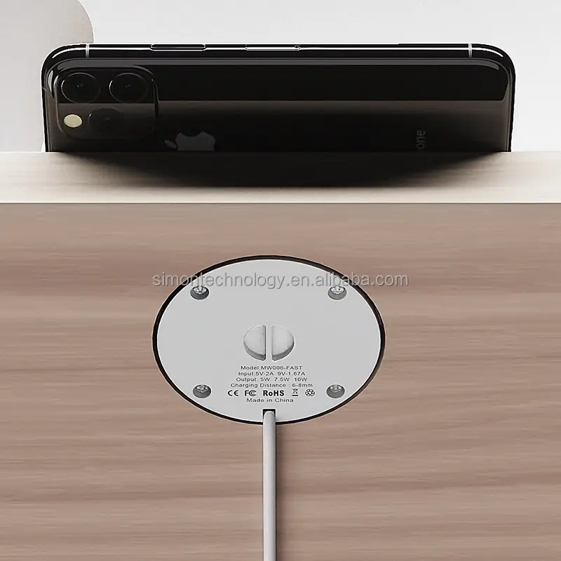 Smart 30W Wireless Charger for Bed, Desk, Office, Cafe - Image 6
