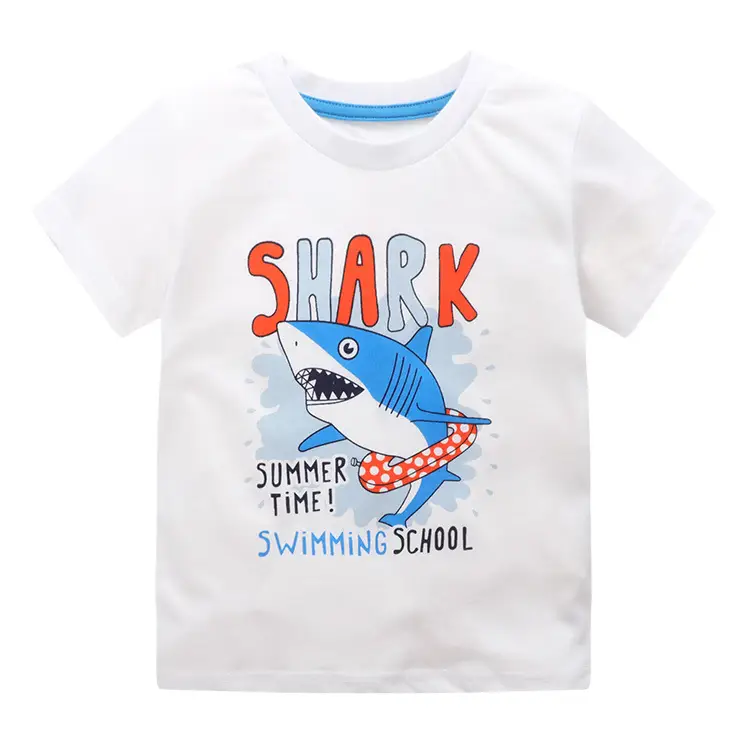 Yellow T-Shirt for Boys with T-Rex on Bike Design - Image 7