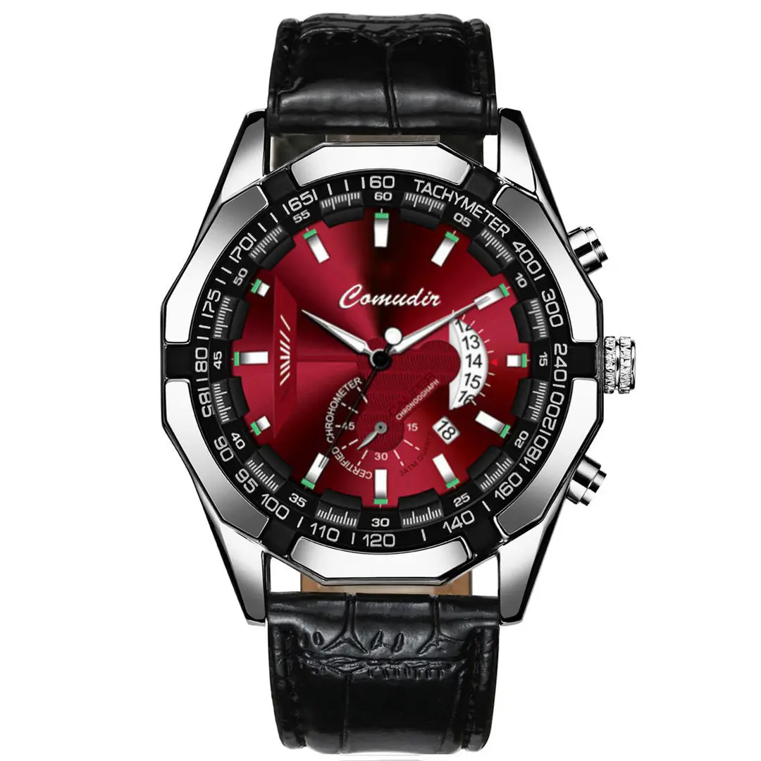 A generation of automatic movement watch men's calendar waterproof luminous non-mechanical watch large dial cross-border new