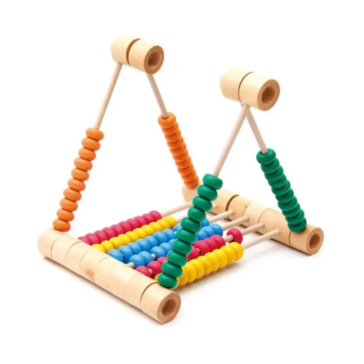 Wooden Arithmetic Abacus for Kids 3-6 Years