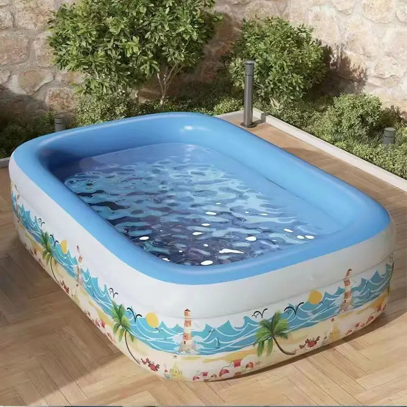 120cm two-ring bubble bottom thickened Ocean Beach