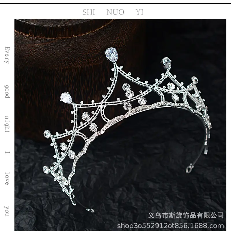 Elegant Crystal Bridal Crown for Women - Image 20