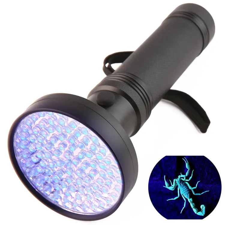 100 Led UV Flashlight Purple Smoke Detection Lamp — feature 41