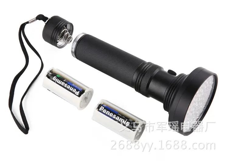 100 Led UV Flashlight Purple Smoke Detection Lamp — feature 44