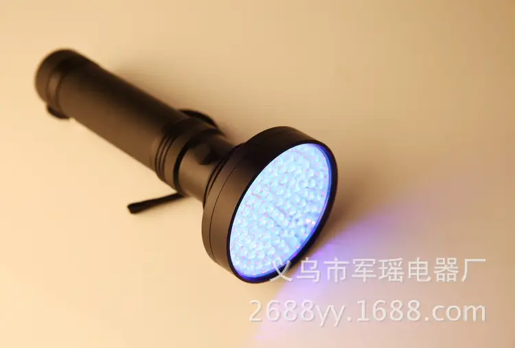 100 Led UV Flashlight Purple Smoke Detection Lamp — feature 56