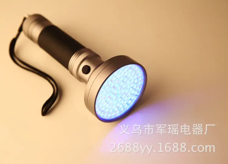 100 Led UV Flashlight Purple Smoke Detection Lamp — feature 61