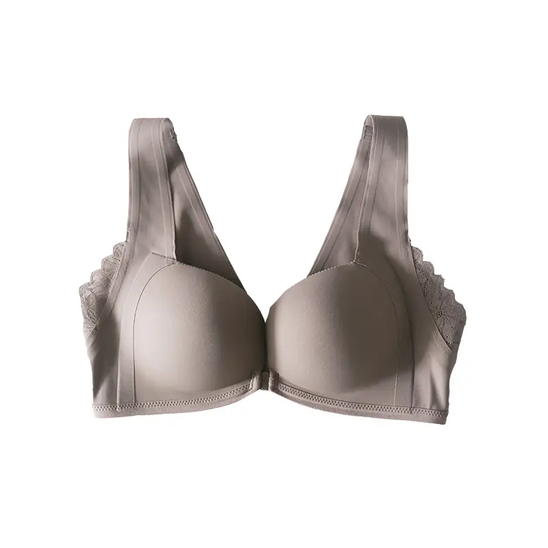 Japanese Light Kapok Push-Up Bra Set Small Chest Adjustable Lace - Image 8