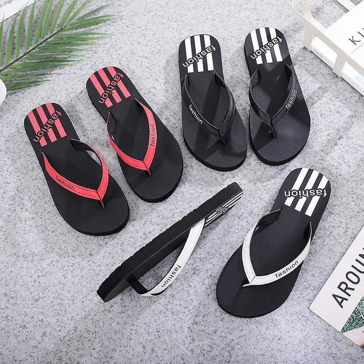 EVA Flip Flops for Girls Black Casual Summer