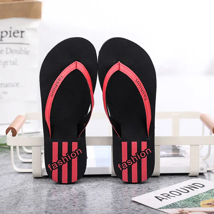 EVA Flip Flops for Girls Black Casual Summer