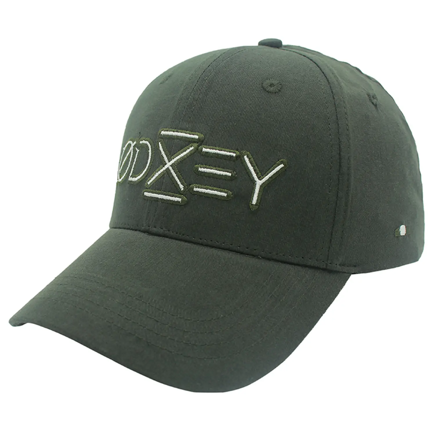 Green Cotton Embroidered Baseball Cap for Men Women - Image 5