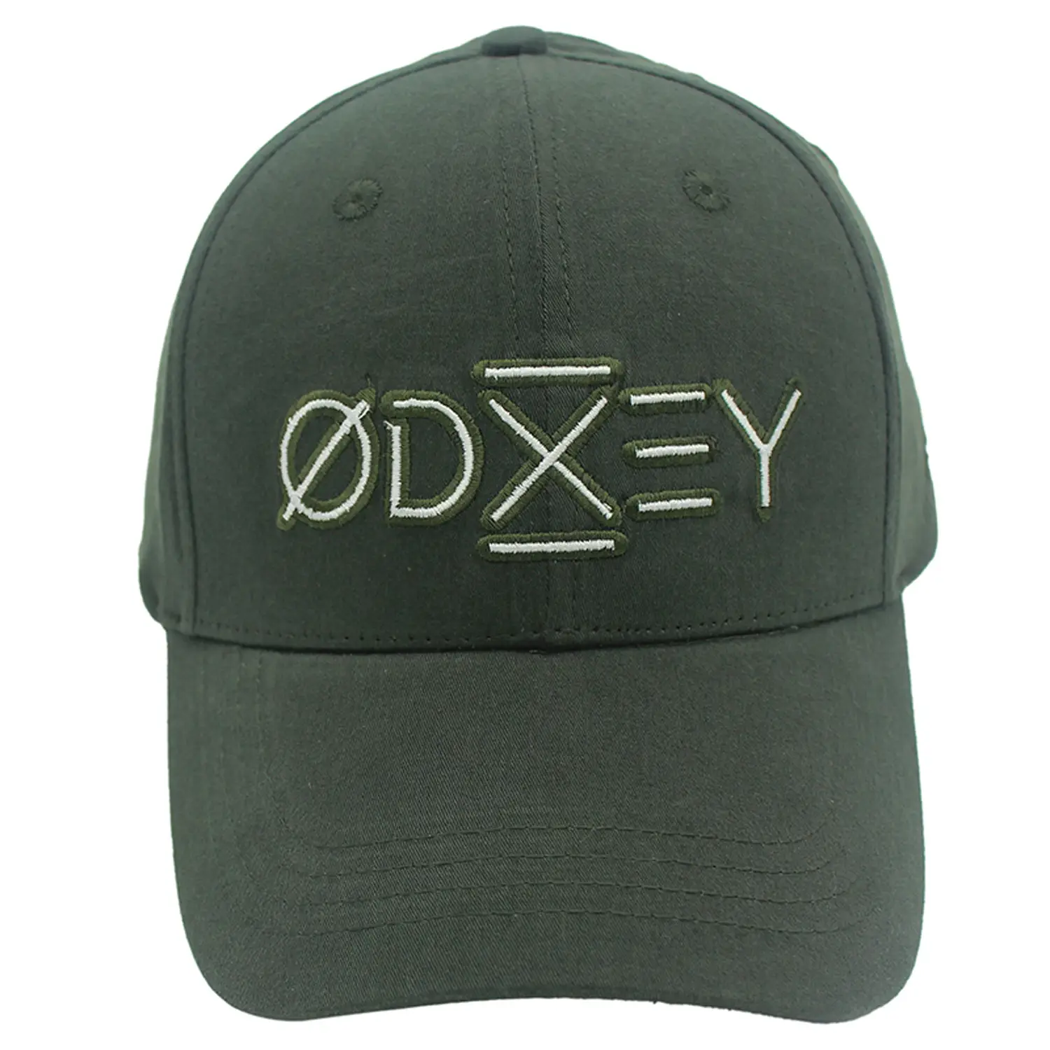 Green Cotton Embroidered Baseball Cap for Men Women - Image 6