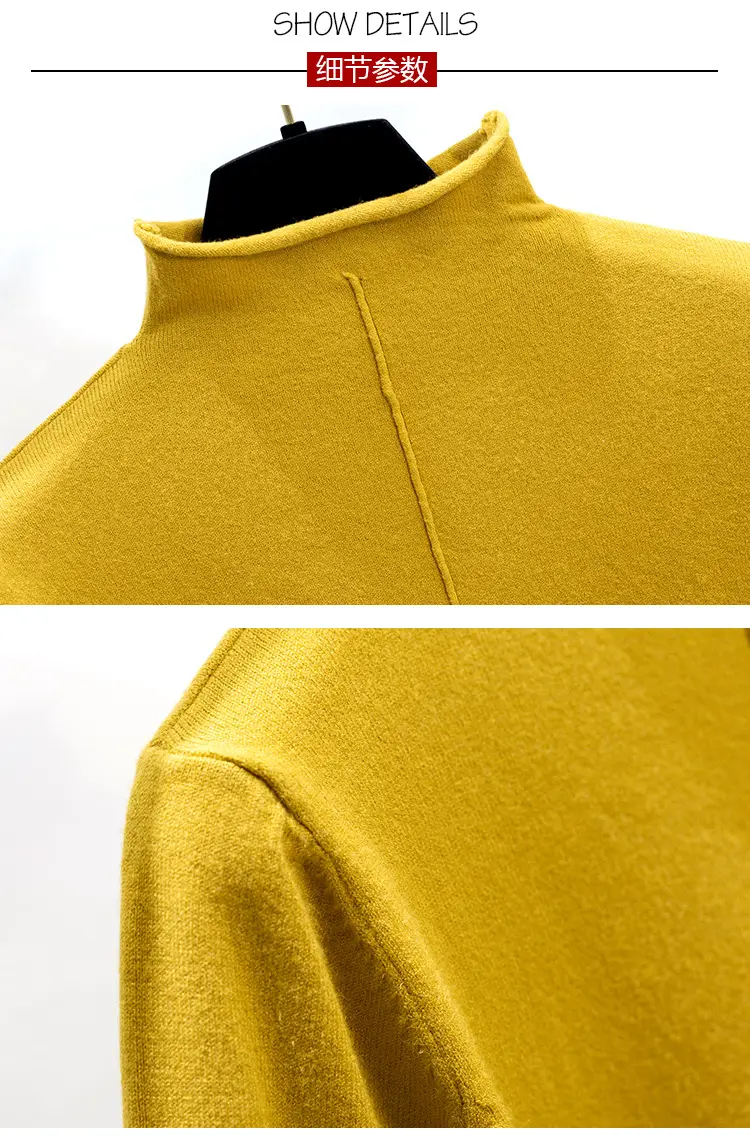 Black Korean Style Mid-Sleeve Pullover Top for Women — feature 14