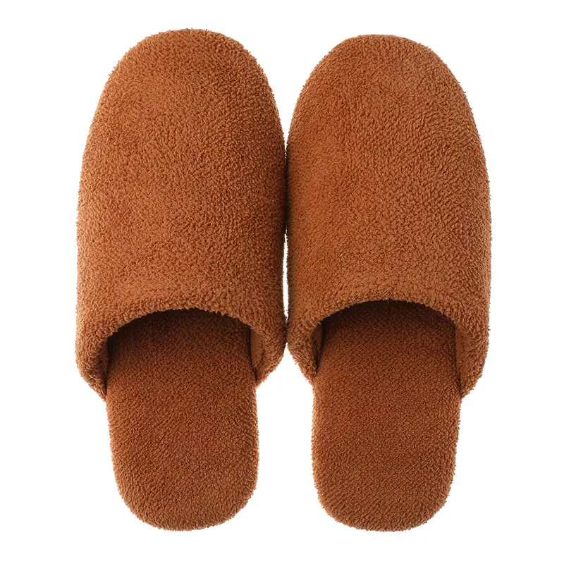 Japanese-Style Floor Slippers for Men, Wooden Floor Indoor Soft-Soled Shoes, Suitable for All Seasons, Autumn and Winter, Machine Washable Cloth-Soled Cotton Slippers for Women, Silent - Image 8