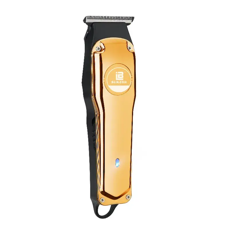 Professional White Hair Clipper with 6 Blades - Image 6