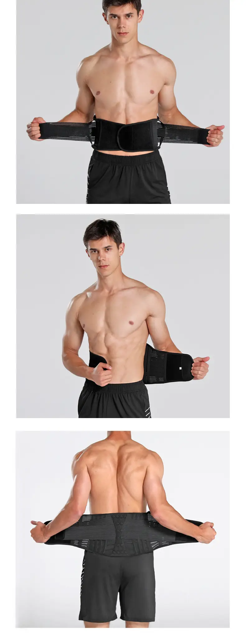 Pressurized Waist Support Belt Black SML — feature 8