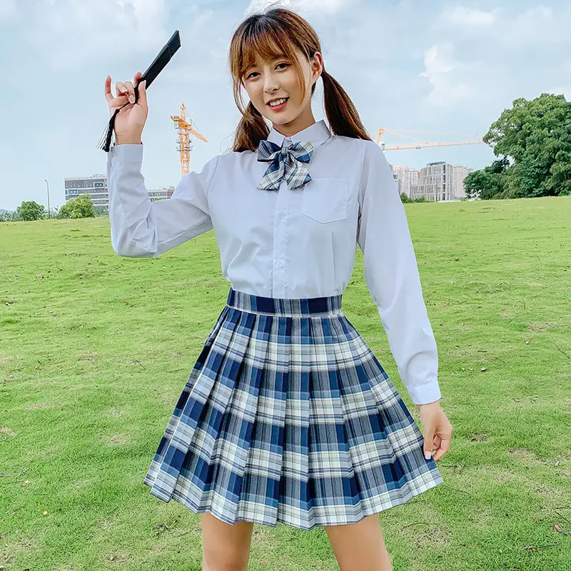 Gentle Daughter Jk Plaid A-Line Skirt Women