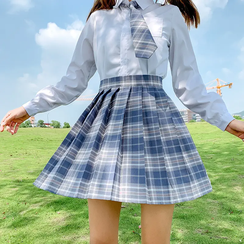 Gentle Daughter Jk Plaid A-Line Skirt Women