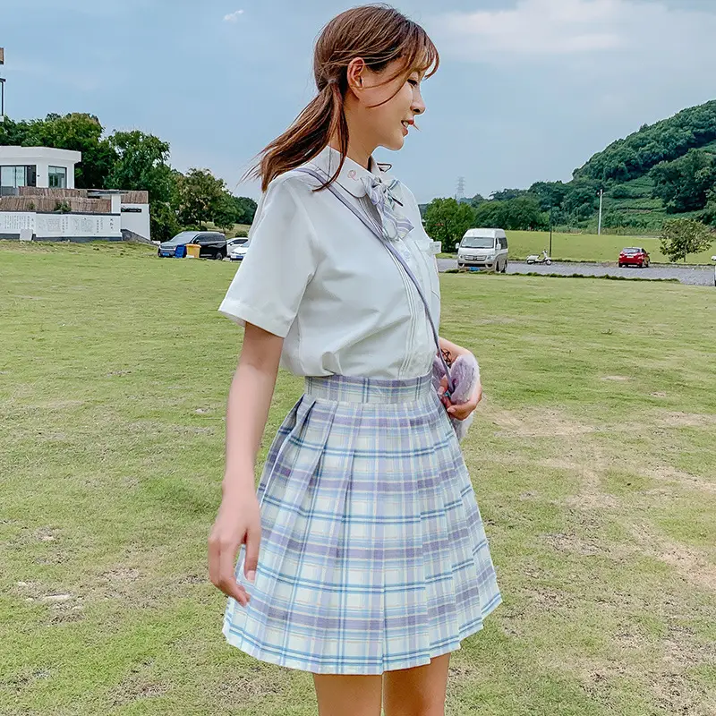Gentle Daughter Jk Plaid A-Line Skirt Women