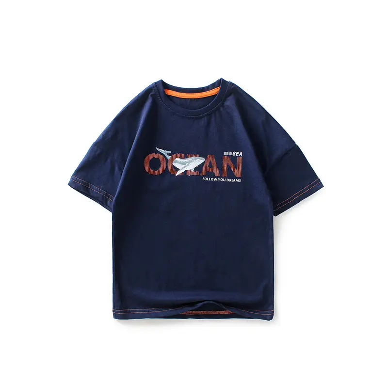 Kids Cotton T-Shirt White Cartoon Print 2026 - Image 8