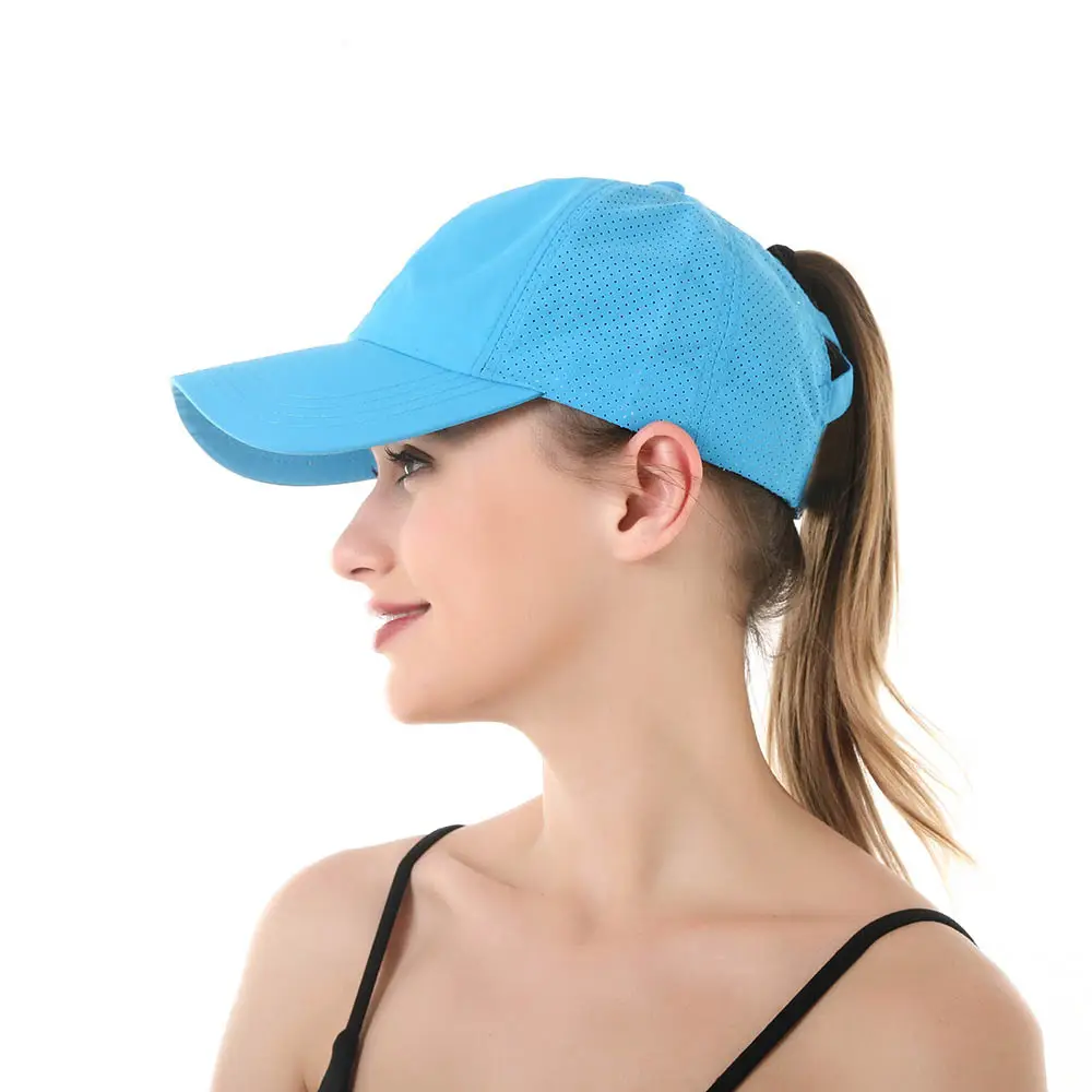 Women White Mesh Baseball Cap 2021 - Image 13