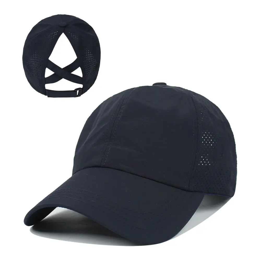 Women White Mesh Baseball Cap 2021 - Image 6