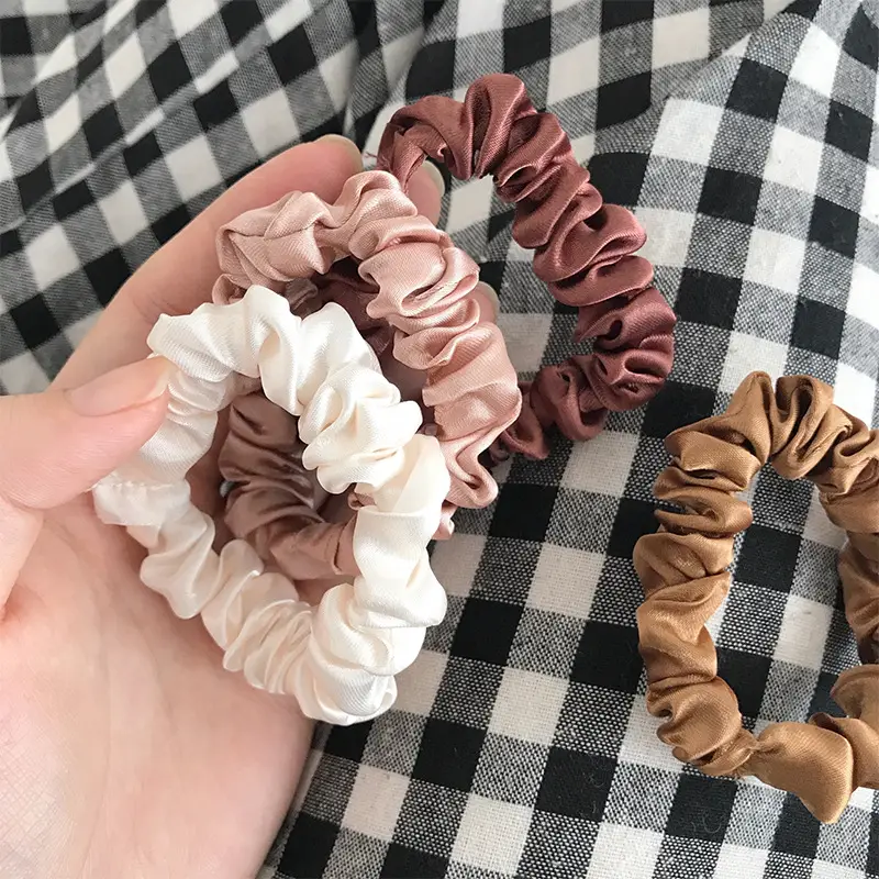 Satin Hair Rope 6 Pack for Girls European American Japanese Style - Image 6