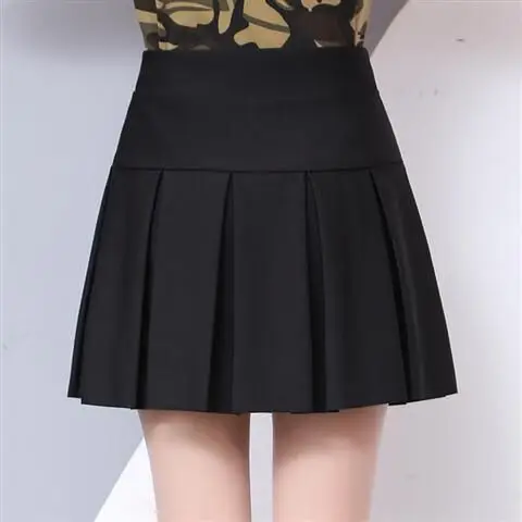 Red Square Dance Skirt Women's Elastic Waist Large