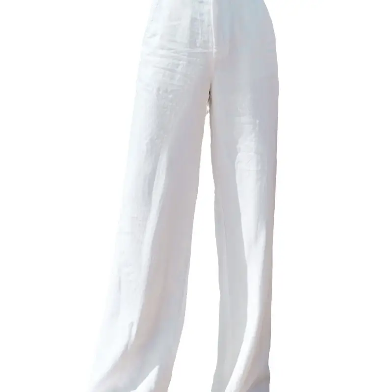 Linen Wide Leg Pants for Women Summer Loose Slimming - Image 20