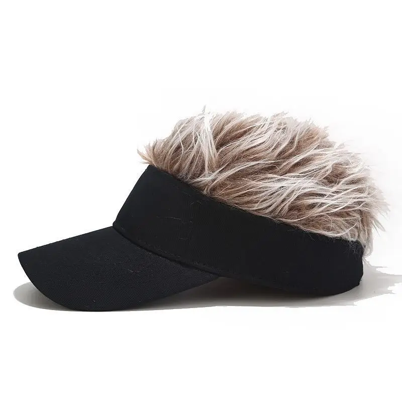 Camouflage Wig Peaked Cap for Men Women 2021 - Image 9
