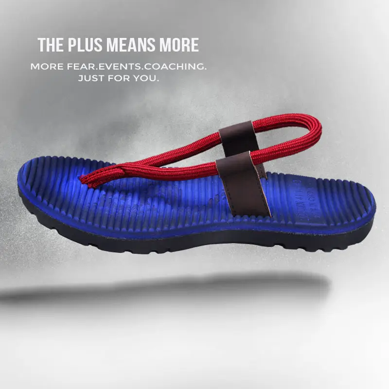 Men's Casual Flip Flops Summer Sandals Brown