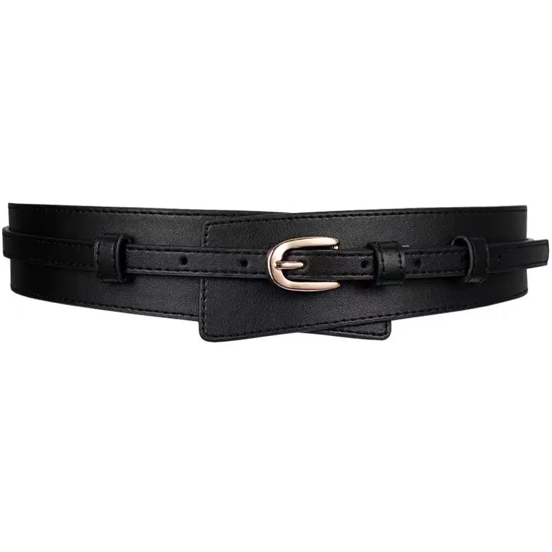 Brown Leather Waist Belt for Women