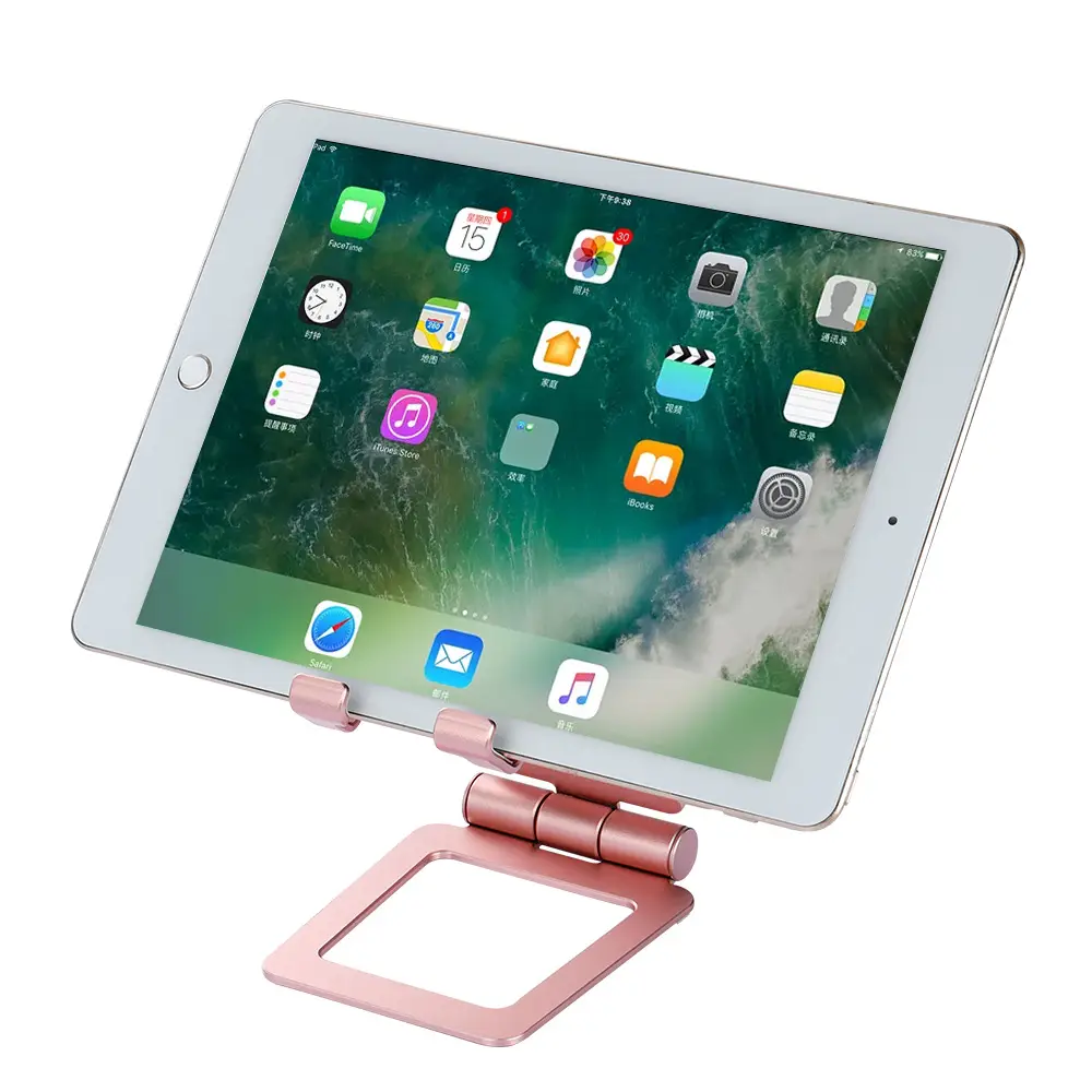 Lazy Aluminum Tablet Stand Foldable Live Streaming Phone Stabilizer - Image 5