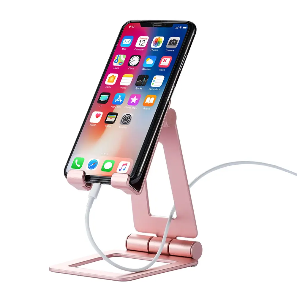 Lazy Aluminum Tablet Stand Foldable Live Streaming Phone Stabilizer - Image 3