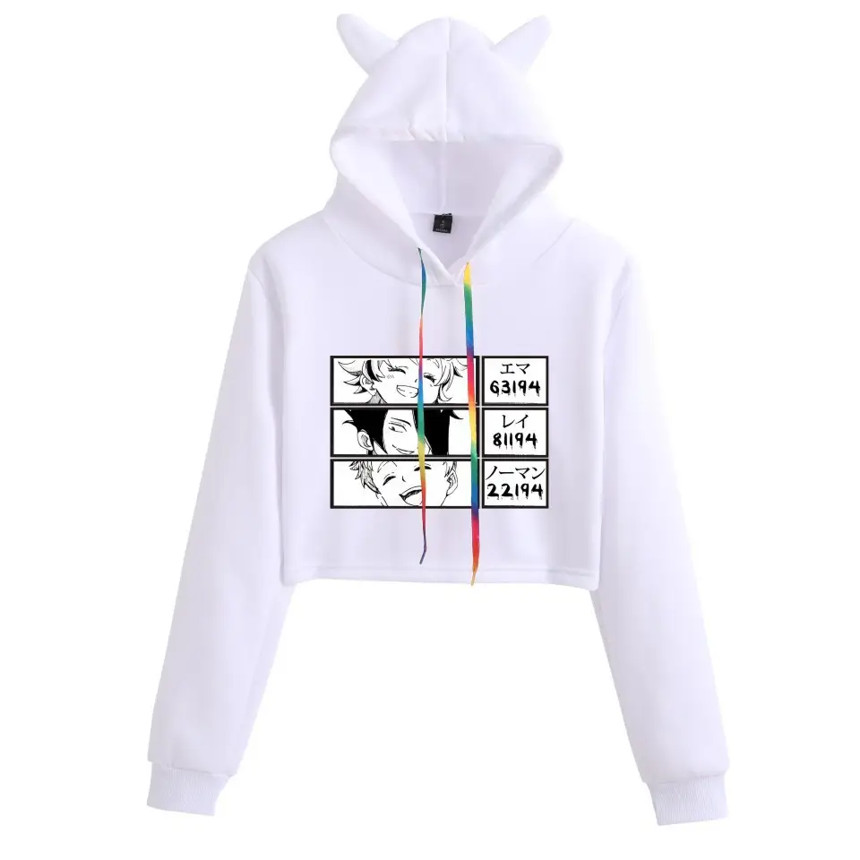 Pink Women's Hooded Sweatshirt with Cat Ears Print