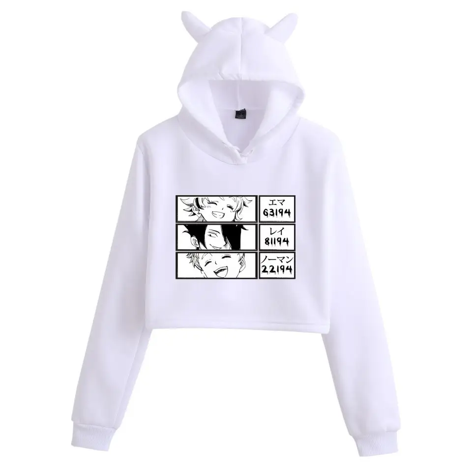Pink Women's Hooded Sweatshirt with Cat Ears Print