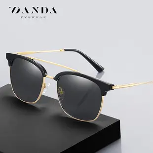 New Men Square Frame Metal Sunglasses 2021 — feature 5