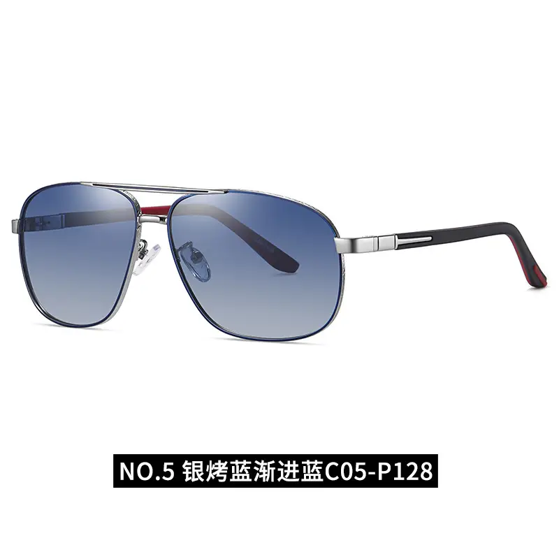 New Men Square Frame Metal Sunglasses 2021