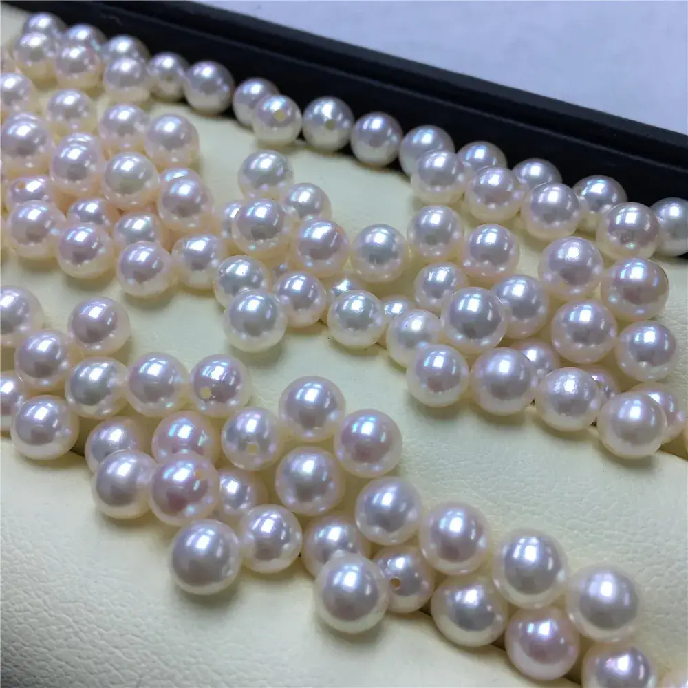 Japanese Mini Akoya Pearls 3-4mm Bare Beads 5A