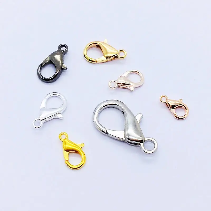 Gold Zinc Alloy Lobster Buckle 301-306