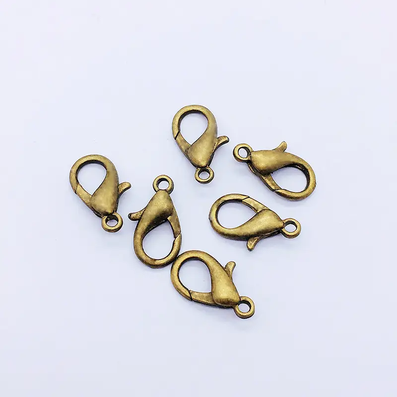 Gold Zinc Alloy Lobster Buckle 301-306