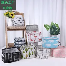 Houndstooth Storage Box Large Household Moving Storage Bag — feature 7