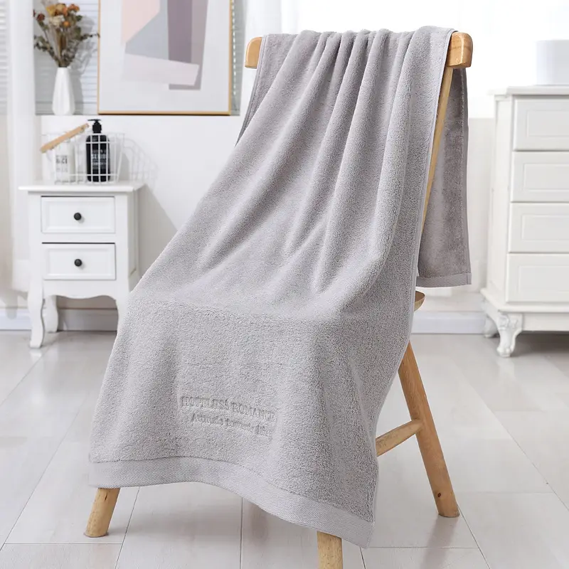 Pure Cotton Hotel Bath Towel for Guesthouse & Home Use - Image 3