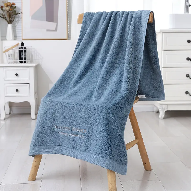 Pure Cotton Hotel Bath Towel for Guesthouse & Home Use - Image 5