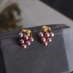 Natural Pearl Earrings Women's Fashion Long S925 Silver — feature 8