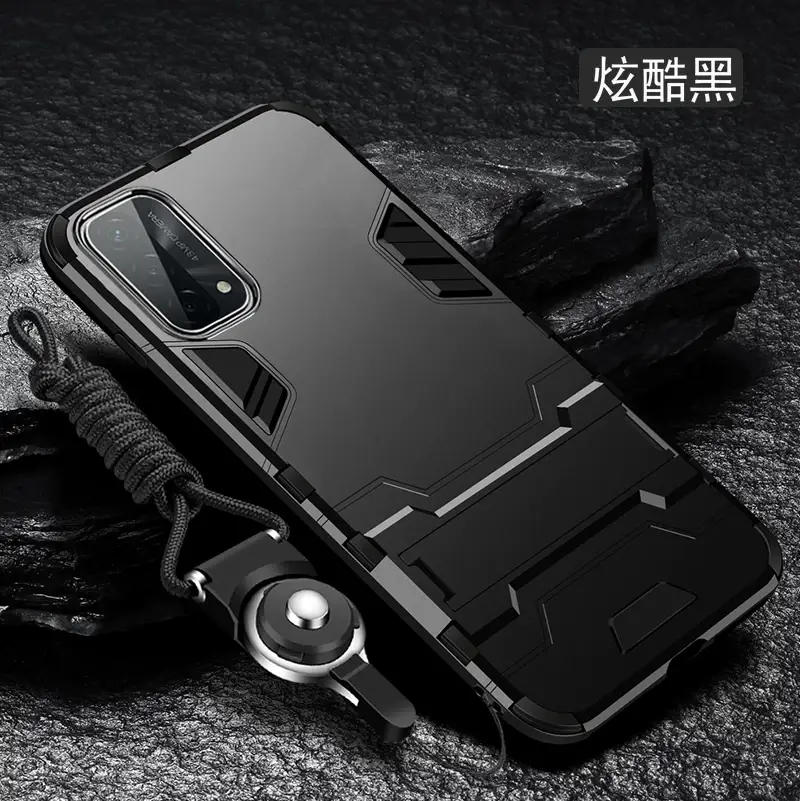 Oppo A93 Silicone 5G Protection Case Black — feature 20